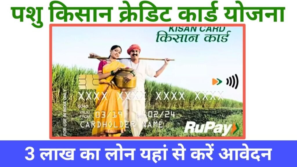 Pashu Kisan Credit Card Yojana 2024 पशुपालन पर सरकार देगी ₹3 लाख का लोन यहां से जाने संपूर्ण जानकारी, New Best Link